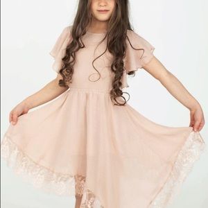 Joyfolie lakynna dress in rose smoke size 12 NWT